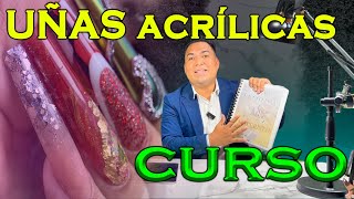 Aprende Aplicar UÑAS de ACRÍLICO Paso a Paso Sellado de Cuticula 2025 Curso GRATIS Uñas [upl. by Abebi916]