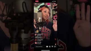 230205 Karencici 林愷倫  itskarencici Instagram Live singing Justin Bieber  Love Yourself [upl. by Brewer]