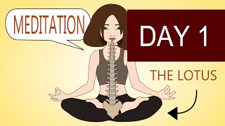 How to Meditate  Meditation for Beginners  Day 1 [upl. by Herson]