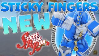 YBA NEW REWORKED Sticky Fingers WIPES SBR [upl. by Nemracledairam952]