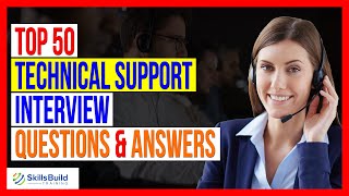 Top 50 🔥 IT Technical Support Interview Questions and Answers [upl. by Petrie]