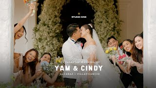 The Tagaytay Wedding of Yam and Cindy by Studio King [upl. by Ennovad494]