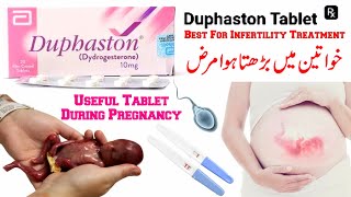 duphaston tablet uses in pregnancy  duphaston 10 mg get pregnant  duphaston tablet uses in urdu [upl. by Nezam]