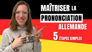 🇩🇪 Maîtriser la prononciation allemande en 5 étapes simples [upl. by Winston]