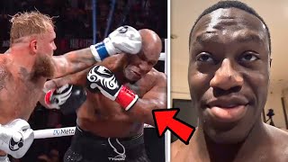 Deji Reacts To Jake Paul BEATING Mike Tyson [upl. by Ute]