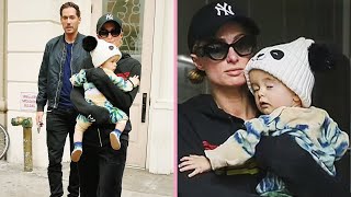 “Adorable Baby” Paris Hilton Caught by Paps With Son Phoenix 9 Months and Husband Carter Reum [upl. by Dyolf269]