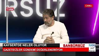 KAYSERİDE NELER OLUYOR GAZETECİLER GÜNDEMİ DEĞERLENDİRİYOR [upl. by Cosetta]