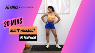 Day 4 Fitspookychallenge  20 MIN BOOTY Workout Intense booty burn Home Workouts [upl. by Colas]