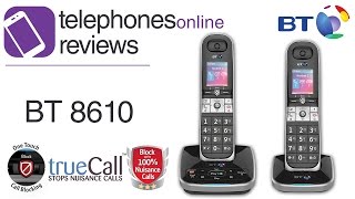 BT 8610 Digital Cordless Answerphone Review By Telephones Online [upl. by Yearwood]