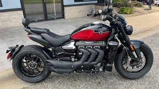 2025 Triumph Rocket 3 GT Storm [upl. by Elleirad]