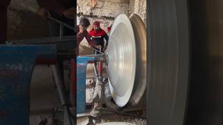 aluminum satellite signal dish making process shorts satellite dish [upl. by Salbu]