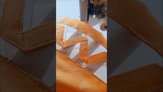 Sewing Tips And Tricks Imagine Normal Fabric Strip To Sleeves Design Using Asmr Shorts Asmr [upl. by Ahsiak]