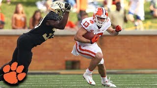 Clemson WR Hunter Renfrow Punts amp Plays QB vs Wake Forest [upl. by Cirdor330]