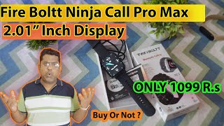 Fire Boltt Ninja Call Pro Max 201 Smartwatch [upl. by Teteak579]