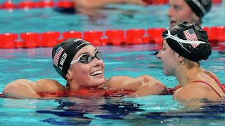 UVA’s Kate Douglass Wins Silver in Olympic 200m IM Alex Walsh Disqualified [upl. by Nywloc451]