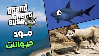 تجربة عيش حياة الحيوانات في gta v 🤣😂 أكرمكم الله [upl. by Pedro441]