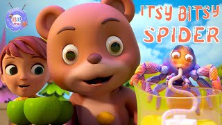 Itsy Bitsy Spider Nursery Rhyme  3D Animation Nursery Rhymes amp Kids Songs  BBTVKIDS [upl. by Atiuqehs76]