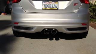 2014 Focus ST MK3 Mountune Catback Exhaust [upl. by Hallerson]