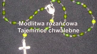 Tajemnice chwalebne  różaniec z dopowiedzeniami [upl. by Gunzburg799]