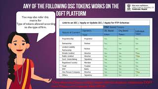 Using Digital Signature Certificate DSC on DGFT ePlatform [upl. by Mufinella584]