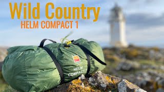 New Tent Wild Country Helm Compact 1 Trial Pitch amp First Look [upl. by Quartis]