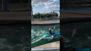 Cardiff International White Water Centre at 10 Cumecs [upl. by Kitty]