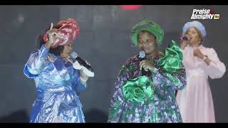 HIGH MOMET OF WORSHIP WITH TOPE ALABI BUKOLA BEKES WOLI AROLE AWO JESU AT THE PRAISE THE ALMIGHTY [upl. by Sweet]