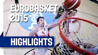 Spain v Lithuania  Final  Game Highlights  EuroBasket 2015 [upl. by Manny]