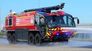 ROSENBAUER PANTHER 8X8 FLF 22 amp FLF 23 Flughafenfeuerwehr München FW Nord [upl. by Anhej549]