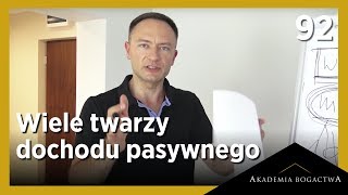 92 Nie tylko nieruchomości  wiele twarzy dochodu pasywnego  Kuba Midel [upl. by Cornia]