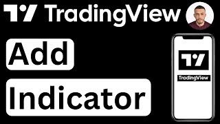 How to Add Indicator in TradingView Mobile App  Easy to Follow [upl. by Ylreveb]