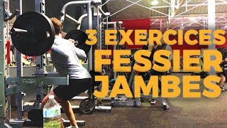 3 exercices FESSIERJAMBES incontournables en Musculation [upl. by Ymaj]