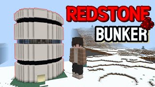 NEUES PROJEKT Redstone Bunker Bedrock Edition  by TJC  01 [upl. by Terb641]