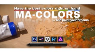 🎨Digital Art Painting colors and Textures for Photoshop and Procreate [upl. by Cut]