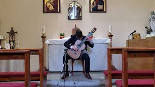 Sergiu Hudrea performs Endecha y Oremus by Francisco Tárrega [upl. by Rayner]