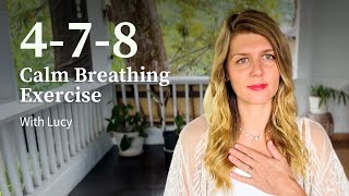 How to Practice the 478 Breathing Technique for Anxiety Relief and Calmness [upl. by Ecnaiva]