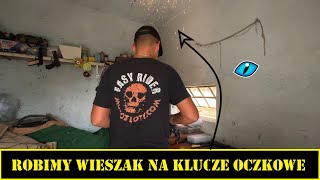 TWORZYMY WIESZAK NA KLUCZE ZE ZŁOMU MAJSTERKOWANIE Z BIKEVLOGIEM ODC 3 [upl. by Muhan]