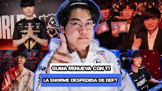 GUMAYUSI RENUEVA EN T1  ¿CHOVY Y CANYON RENUEVAN  LA DESPEDIDA DE DEFT  Noticiero N°10 LoL [upl. by Deelaw388]