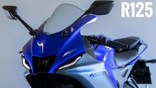 Finally 2023 Yamaha R125 Launched  in India 💥 Price  Mileage  Bluetooth Connectivity [upl. by Ardnuas]