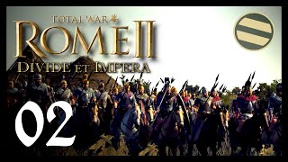 Rome 2 Total War Galatian Campaign  02  In The Court of the Barbarian King [upl. by Siseneg95]