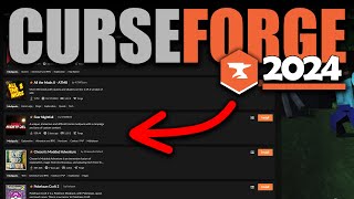 How to Download and Install the CurseForge Launcher in 2024 [upl. by Peder]