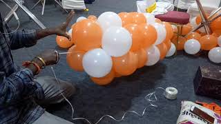 World best balloon decoration balloon arch in chennai tamil [upl. by Mott]