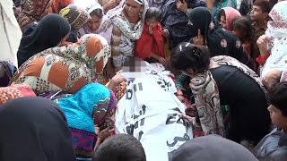 Funeral for murdered Pakistani internet star as brother admits murdering her for family honour [upl. by Winebaum]