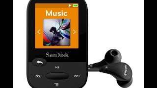 SanDisk Clip MP3 Player Review [upl. by Amalle78]