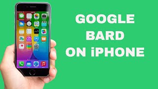 How To Use Google BARD AI On iPhone [upl. by Aneekal]