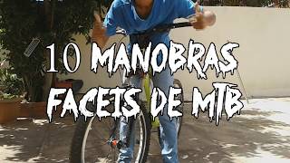 10 MANOBRAS FÁCEIS PARA BIKE [upl. by Anits315]