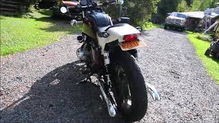 Goldwing GL1000 Cafe Racer  Single Carb Conversion [upl. by Parthen]