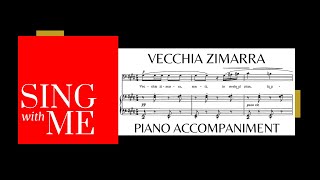 Vecchia zimarra  Accompaniment  Puccini [upl. by Ettennek]