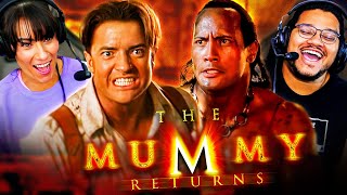 THE MUMMY RETURNS 2001 MOVIE REACTION FIRST TIME WATCHING Brendan Fraser  Dwayne Johnson [upl. by Sherwynd43]