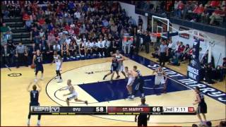 BYU Motion Offense Dribble Hand Off Motion [upl. by Akinyt]